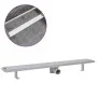 Stainless steel bubble linear shower drain 930x140 mm by vidaXL, Drains - Ref: Foro24-142193, Price: 50,17 €, Discount: %