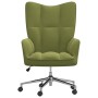 Silla de relajación de terciopelo verde claro de , Sillones - Ref: Foro24-328164, Precio: 113,45 €, Descuento: %