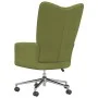 Silla de relajación de terciopelo verde claro de , Sillones - Ref: Foro24-328164, Precio: 112,05 €, Descuento: %
