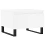 Mesas de centro 2 uds madera de ingeniería blanco 50x46x35 cm de , Mesas de centro - Ref: Foro24-830877, Precio: 65,44 €, Des...