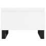 Mesas de centro 2 uds madera de ingeniería blanco 50x46x35 cm de , Mesas de centro - Ref: Foro24-830877, Precio: 66,02 €, Des...