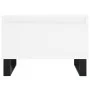Mesas de centro 2 uds madera de ingeniería blanco 50x46x35 cm de , Mesas de centro - Ref: Foro24-830877, Precio: 65,44 €, Des...