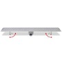 Desagüe de ducha lineal burbuja acero inoxidable 930x140 mm de vidaXL, Desagües - Ref: Foro24-142193, Precio: 50,92 €, Descue...