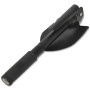 Pala plegable acero de carbono negra de vidaXL, Palas y picos - Ref: Foro24-142228, Precio: 14,10 €, Descuento: %