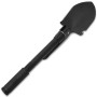 Pala plegable acero de carbono negra de vidaXL, Palas y picos - Ref: Foro24-142228, Precio: 14,10 €, Descuento: %
