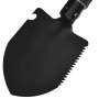 Pala plegable acero de carbono negra de vidaXL, Palas y picos - Ref: Foro24-142228, Precio: 14,10 €, Descuento: %