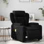 Sillón de masaje reclinable eléctrico cuero sintético negro en Sillones | Comprar online en Foru.es