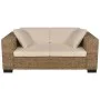 7-teiliges Zweisitzer-Sofaset aus echtem Rattan von vidaXL, Sofas - Ref: Foro24-243245, Preis: 380,48 €, Rabatt: %