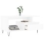 Mesa de centro madera contrachapada blanca 90x49x45 cm de , Mesas de centro - Ref: Foro24-831020, Precio: 73,87 €, Descuento: %