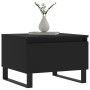 Mesas de centro 2 uds madera de ingeniería negro 50x46x35 cm de , Mesas de centro - Ref: Foro24-830879, Precio: 66,19 €, Desc...