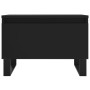 Mesas de centro 2 uds madera de ingeniería negro 50x46x35 cm de , Mesas de centro - Ref: Foro24-830879, Precio: 66,19 €, Desc...
