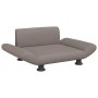 Cama para perros de tela gris taupe 70x45x28 cm en Camas para perros | Comprar online en Foru.es