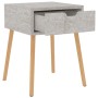 Mesitas de noche 2 uds madera de ingeniería gris hormigón de vidaXL, Mesitas de noche - Ref: Foro24-326804, Precio: 89,78 €, ...