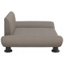 Cama para perros de tela gris taupe 70x45x28 cm en Camas para perros | Comprar online en Foru.es