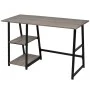Escritorio con 2 estantes gris y roble de vidaXL, Escritorios - Ref: Foro24-20137, Precio: 105,88 €, Descuento: %