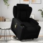 Sillón reclinable de masaje de pie cuero artificial negro en Sillones | Comprar online en Foru.es