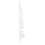 Medio árbol de Navidad artificial con soporte blanco 210 cm de , Arboles de navidad - Ref: Foro24-344567, Precio: 19,42 €, De...