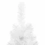 Medio árbol de Navidad artificial con soporte blanco 210 cm de , Arboles de navidad - Ref: Foro24-344567, Precio: 19,25 €, De...