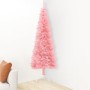 Medio árbol de Navidad artificial con soporte rosa 180 cm de , Arboles de navidad - Ref: Foro24-344571, Precio: 16,27 €, Desc...