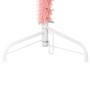 Medio árbol de Navidad artificial con soporte rosa 180 cm de , Arboles de navidad - Ref: Foro24-344571, Precio: 16,27 €, Desc...