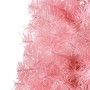 Medio árbol de Navidad artificial con soporte rosa 240 cm de , Arboles de navidad - Ref: Foro24-344573, Precio: 20,62 €, Desc...