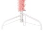Medio árbol de Navidad artificial con soporte rosa 240 cm de , Arboles de navidad - Ref: Foro24-344573, Precio: 20,62 €, Desc...