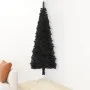 Medio árbol de Navidad artificial con soporte negro 240 cm de , Arboles de navidad - Ref: Foro24-344578, Precio: 20,42 €, Des...