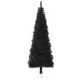 Medio árbol de Navidad artificial con soporte negro 240 cm de , Arboles de navidad - Ref: Foro24-344578, Precio: 20,42 €, Des...