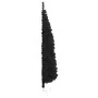 Medio árbol de Navidad artificial con soporte negro 240 cm de , Arboles de navidad - Ref: Foro24-344578, Precio: 20,42 €, Des...