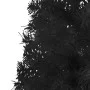 Medio árbol de Navidad artificial con soporte negro 240 cm de , Arboles de navidad - Ref: Foro24-344578, Precio: 20,42 €, Des...