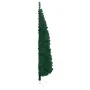 Medio árbol de Navidad artificial con soporte verde 120 cm de , Arboles de navidad - Ref: Foro24-344599, Precio: 9,78 €, Desc...
