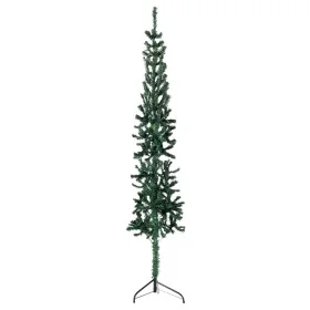 Medio árbol de Navidad artificial con soporte verde 210 cm de , Arboles de navidad - Ref: Foro24-344602, Precio: 17,01 €, Des...