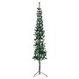 Medio árbol de Navidad artificial con soporte verde 210 cm de , Arboles de navidad - Ref: Foro24-344602, Precio: 17,17 €, Des...