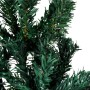 Medio árbol de Navidad artificial con soporte verde 210 cm de , Arboles de navidad - Ref: Foro24-344602, Precio: 17,17 €, Des...