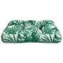 Cojín para palés tela estampado de hojas 60x61,5x10 cm de , Cojines para sillas y sofás - Ref: Foro24-360890, Precio: 21,53 €...
