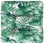 Cojín para palés tela estampado de hojas 60x61,5x10 cm de , Cojines para sillas y sofás - Ref: Foro24-360890, Precio: 21,82 €...