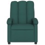 Sillón reclinable de tela verde oscuro de , Sillones - Ref: Foro24-371733, Precio: 187,80 €, Descuento: %
