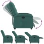 Sillón reclinable de tela verde oscuro de , Sillones - Ref: Foro24-371733, Precio: 187,80 €, Descuento: %