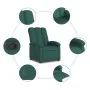 Sillón reclinable de tela verde oscuro de , Sillones - Ref: Foro24-371733, Precio: 185,02 €, Descuento: %