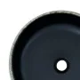 Lavabo sobre encimera redondo cerámica negro y gris Φ41x14 cm de , Lavabos - Ref: Foro24-155061, Precio: 98,93 €, Descuento: %