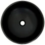 Lavabo sobre encimera redondo cerámica negro y azul Φ41x14 cm de , Lavabos - Ref: Foro24-155063, Precio: 96,27 €, Descuento: %