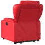 Sillón reclinable de masaje de pie cuero artificial rojo en Sillones | Comprar online en Foru.es
