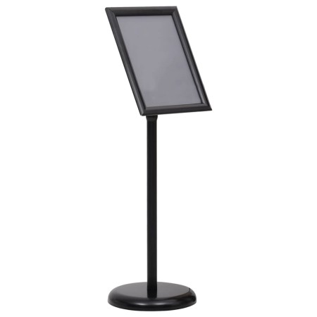 Soporte de pie para carteles A4 de aleación de aluminio negro de , Mostradores - Ref: Foro24-51208, Precio: 37,80 €, Descuent...