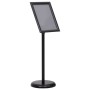 Soporte de pie para carteles A4 de aleación de aluminio negro de , Mostradores - Ref: Foro24-51208, Precio: 37,80 €, Descuent...