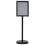 Soporte de pie para carteles A4 de aleación de aluminio negro de , Mostradores - Ref: Foro24-51208, Precio: 37,80 €, Descuent...