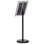 Soporte de pie para carteles A4 de aleación de aluminio negro de , Mostradores - Ref: Foro24-51208, Precio: 37,80 €, Descuent...