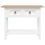 Mesa consola Corona Range de pino mexicano blanco 90x34,5x73 cm de , Mesas auxiliares - Ref: Foro24-282646, Precio: 88,32 €, ...