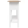 Mesa consola Corona Range de pino mexicano blanco 90x34,5x73 cm de , Mesas auxiliares - Ref: Foro24-282646, Precio: 88,32 €, ...
