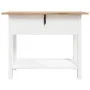 Mesa consola Corona Range de pino mexicano blanco 90x34,5x73 cm de , Mesas auxiliares - Ref: Foro24-282646, Precio: 88,32 €, ...