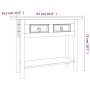 Mesa consola Corona Range de pino mexicano blanco 90x34,5x73 cm de , Mesas auxiliares - Ref: Foro24-282646, Precio: 89,71 €, ...